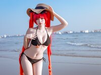 二佐Nisa - NO.113 碧蓝航线 火奴鲁鲁泳装 [20P-109MB]