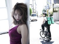 [Photobook] 週刊ポストデジタル写真集 堀みづき 美人すぎるUberEats配達員 いいオンナお届けします