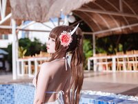 二佐Nisa - NO.112 碧蓝航线 鲟泳装 [9P-180MB]