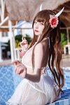 二佐Nisa - NO.112 碧蓝航线 鲟泳装 [9P-180MB]