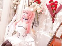 二佐Nisa - NO.131 Fate玉藻前婚纱 [9P-128MB]