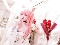 二佐Nisa - NO.131 Fate玉藻前婚纱 [9P-128MB]