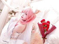 二佐Nisa - NO.131 Fate玉藻前婚纱 [9P-128MB]