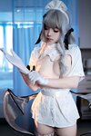 [Cosplay] Bangni 邦尼 - Succubus Nurse 魅魔护士