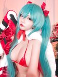 [Cosplay] Potato Godzilla - Miku Christmas 2024