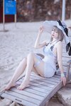 二佐Nisa - NO.138 碧蓝航线 天鹰泳装 [20P-546MB]