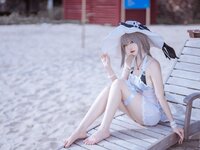 二佐Nisa - NO.138 碧蓝航线 天鹰泳装 [20P-546MB]