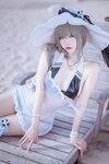 二佐Nisa - NO.138 碧蓝航线 天鹰泳装 [20P-546MB]