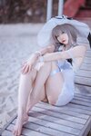 二佐Nisa - NO.138 碧蓝航线 天鹰泳装 [20P-546MB]