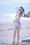 二佐Nisa - NO.138 碧蓝航线 天鹰泳装 [20P-546MB]