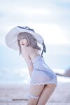 二佐Nisa - NO.138 碧蓝航线 天鹰泳装 [20P-546MB]