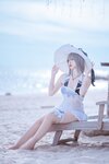 二佐Nisa - NO.138 碧蓝航线 天鹰泳装 [20P-546MB]