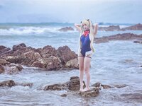 二佐Nisa - NO.117 碧蓝航线 玛丽罗斯泳装 [13P-69MB]