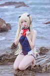 二佐Nisa - NO.117 碧蓝航线 玛丽罗斯泳装 [13P-69MB]