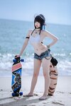 二佐Nisa - NO.155 明日方舟 森蚺泳装 [22P-176MB]