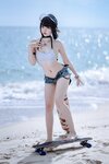 二佐Nisa - NO.155 明日方舟 森蚺泳装 [22P-176MB]