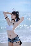 二佐Nisa - NO.155 明日方舟 森蚺泳装 [22P-176MB]