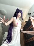 [Cosplay] LoLiSAMA 洛璃 - Busujima-Senpai Apron 毒岛学姐围裙
