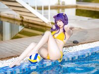 二佐Nisa - NO.133 碧蓝航线 波拉泳装 [20P-164MB]
