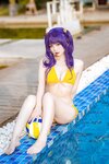 二佐Nisa - NO.133 碧蓝航线 波拉泳装 [20P-164MB]