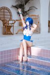 二佐Nisa - NO.135 碧蓝航线 圣路易斯泳装 [26P-267MB]