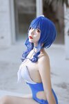 二佐Nisa - NO.135 碧蓝航线 圣路易斯泳装 [26P-267MB]