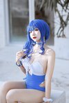 二佐Nisa - NO.135 碧蓝航线 圣路易斯泳装 [26P-267MB]