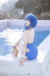 二佐Nisa - NO.135 碧蓝航线 圣路易斯泳装 [26P-267MB]