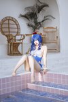 二佐Nisa - NO.135 碧蓝航线 圣路易斯泳装 [26P-267MB]