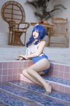 二佐Nisa - NO.135 碧蓝航线 圣路易斯泳装 [26P-267MB]