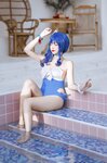 二佐Nisa - NO.135 碧蓝航线 圣路易斯泳装 [26P-267MB]
