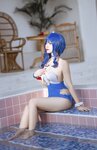 二佐Nisa - NO.135 碧蓝航线 圣路易斯泳装 [26P-267MB]