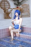 二佐Nisa - NO.135 碧蓝航线 圣路易斯泳装 [26P-267MB]