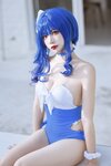二佐Nisa - NO.135 碧蓝航线 圣路易斯泳装 [26P-267MB]