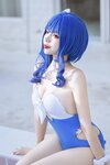 二佐Nisa - NO.135 碧蓝航线 圣路易斯泳装 [26P-267MB]