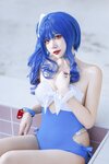 二佐Nisa - NO.135 碧蓝航线 圣路易斯泳装 [26P-267MB]