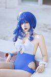 二佐Nisa - NO.135 碧蓝航线 圣路易斯泳装 [26P-267MB]