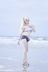 二佐Nisa - NO.136 碧蓝航线 苏塞克斯泳装 [20P-99MB]
