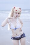 二佐Nisa - NO.136 碧蓝航线 苏塞克斯泳装 [20P-99MB]