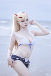 二佐Nisa - NO.136 碧蓝航线 苏塞克斯泳装 [20P-99MB]