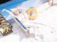 [Cosplay] 九柒喵 - 朝凪泳装