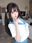 [Cosplay] 日奈娇 - JK学妹