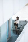 [Cosplay] 不呆猫 - JK学妹户外