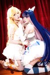 [Cosplay] 阿包也是兔娘&苏苏苏Sofia - 吊带袜天使