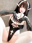[Cosplay] Uriうり - 背徳感シスター