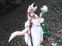 [Cosplay] Yibeibuchi 一北亦北 - Tamamo-mae Raw Hide 玉藻前原皮