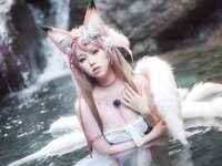 [Cosplay] Yibeibuchi 一北亦北 - Tamamo-mae Raw Hide 玉藻前原皮