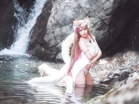 [Cosplay] Yibeibuchi 一北亦北 - Tamamo-mae Raw Hide 玉藻前原皮