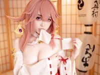 [Cosplay] Bangni 邦尼 - Genshin Impact Yae Miko 原神 八重神子