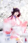 [Cosplay] 九柒喵 - 甲铁城的卡巴内利 无名 和服